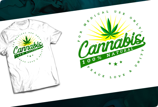 Portfolio thumbnail of cannabis t-shirt
