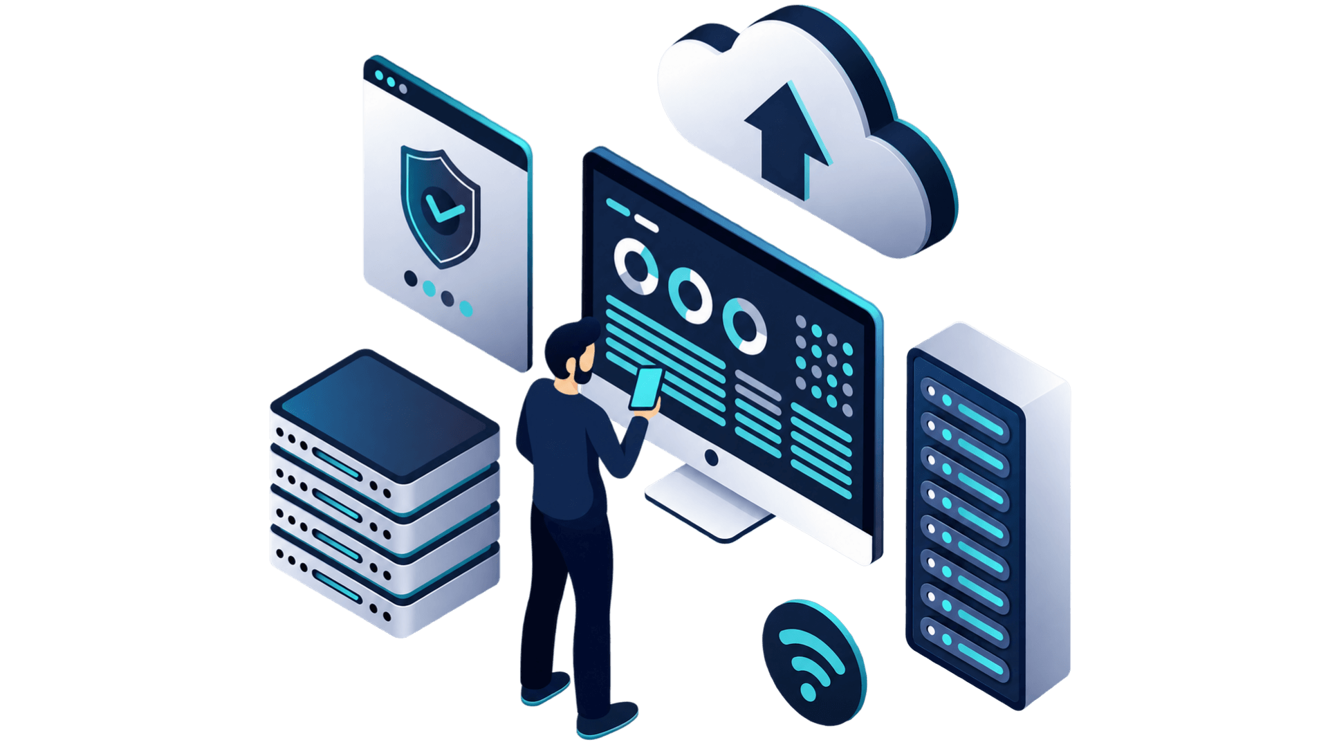 Managed web hosting services